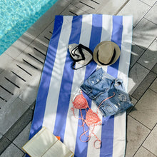Load image into Gallery viewer, BRODAN QuickLay Beach Towel – Yacht Club Design